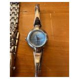 Set of 4 Vintage Quartz Watches Including Benrus and Daniel Mink