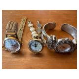 Set of 3 Vintage Watches - Irwin, Rie, Geneva