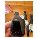 Collection of 3 Wristwatches Including Analog and Smartwatch Parts