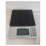 Collection of Household Items: Leaf Serving Dish, Bottle Candle Holder, Scale & Glassware