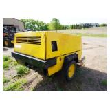 Atlas Copca Tow Behind 185 CFM Commercial Air Compressor