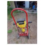 Boss Brute Electric Jack Hammer With Custom Stand/Cart With 2 Bits