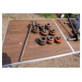 Ridgid Manual Pipe Threader with 9 Assorted Dies