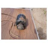 Electric Motor With Pulley