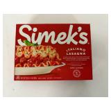EE. 2lbs Simeks Italiano Lasagna