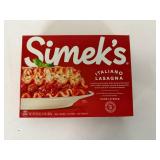 EE. 2lbs Simeks Italiano Lasagna