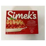EE. 2lbs Simeks Italiano Lasagna