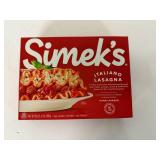EE. 2lbs Simeks Italiano Lasagna
