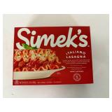 EE. 2lbs Simeks Italiano Lasagna