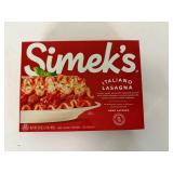 EE. 2lbs Simeks Italiano Lasagna