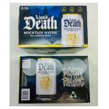 2x 6pk Liquid Death Water-Mountain Water