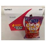 2x 5pk Case Utz Cheeze Balls-Red Hot