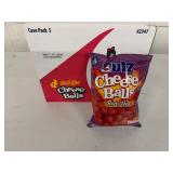 2x 5pk Case Utz Cheeze Balls-Red Hot
