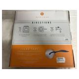 Heritage Black Ceramic Pizza Stone with Cutter