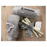 Light Gray Y-Stop Hammock Chair