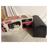 Gibraltar Parson Black Plastic Mailbox