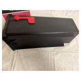 Gibraltar Parson Black Plastic Mailbox