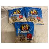 3 x 6 Pack of Pirates Booty White Cheddar Popcorn