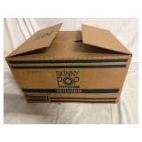 10 Bags of Skinny Pop White Cheddar Popcorn