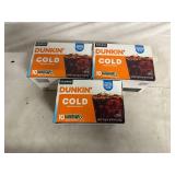 3 x 10ct Boxes of Dunkin Cold Brew