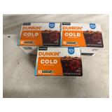 3 x 10ct Boxes of Dunkin Cold Brew