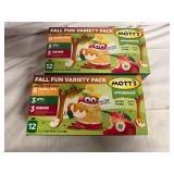 2 Variety Packs of Mott