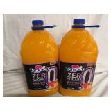 2 Gallon Jugs of Tampico Zero Sugar Mango Punch