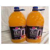 2 Gallon Jugs of Tampico Zero Sugar Mango Punch