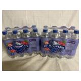 16 Bottles of Ice Mountain Triple Berry Sparkling Water