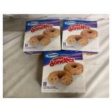 3 x 8ct Packs of Glazed Blueberry Jumbo Donettes