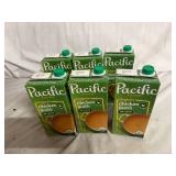6 Boxes of Pacific Foods Organic Chicken Broth