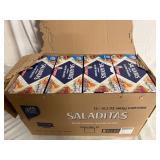 12 Cartons of Saladitas Saltine Crackers