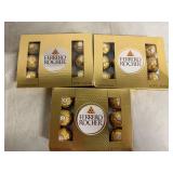 3 Packs of Ferrero Rocher