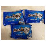 3 Bags of Snack Sized Almond Joy
