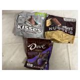 3 Bags of Chocolate Candy