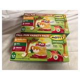 2 Variety Packs of Mott