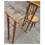 Vintage Hat stand and Chair