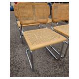Rattan and Metal chairs