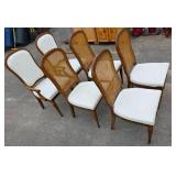 6 Thomasville Cane- back chairs
