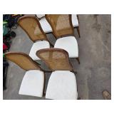 6 Thomasville Cane- back chairs