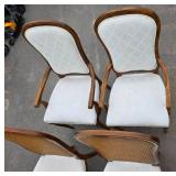 6 Thomasville Cane- back chairs