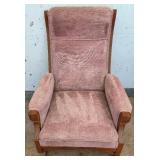 Vintage Pink Rocking Chair