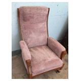 Vintage Pink Rocking Chair