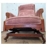 Vintage Pink Rocking Chair