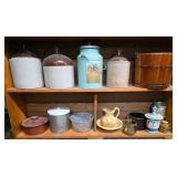 Antique Pitcher, Crocks and Vase Collection