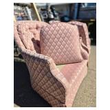 Vintage Pink Arm Chairs