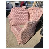 Vintage Pink Arm Chairs
