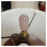 Pink Opaline Lamps