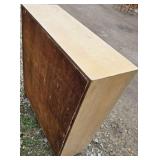 Lot of Dolls with Wood cabinet