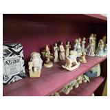 Vintage Lot of Figurines ( Precious Moments, Enesco, HOMCO, exc.)